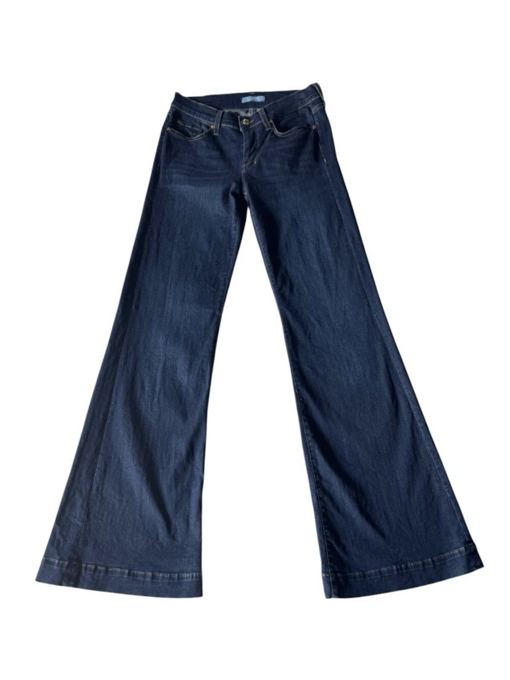 7 for All Mankind Women's Sz 26 Classic Dojo Rinsed Indigo Flared Leg Jeans